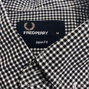 Fred Perry Gingham Shirt - Never Worn